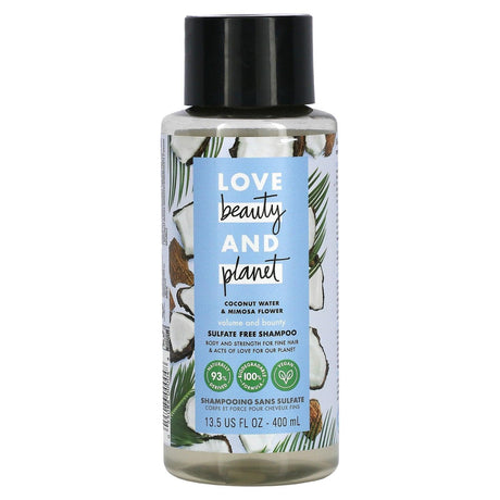 Love Beauty and Planet, Smooth and Serene Shampoo, Argan Oil & Lavender, 13.5 fl oz (400 ml) - Supply Center USA