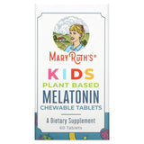 MaryRuth Organics, Kids, Plant Based Melatonin, 60 Chewable Tablets - Supply Center USA