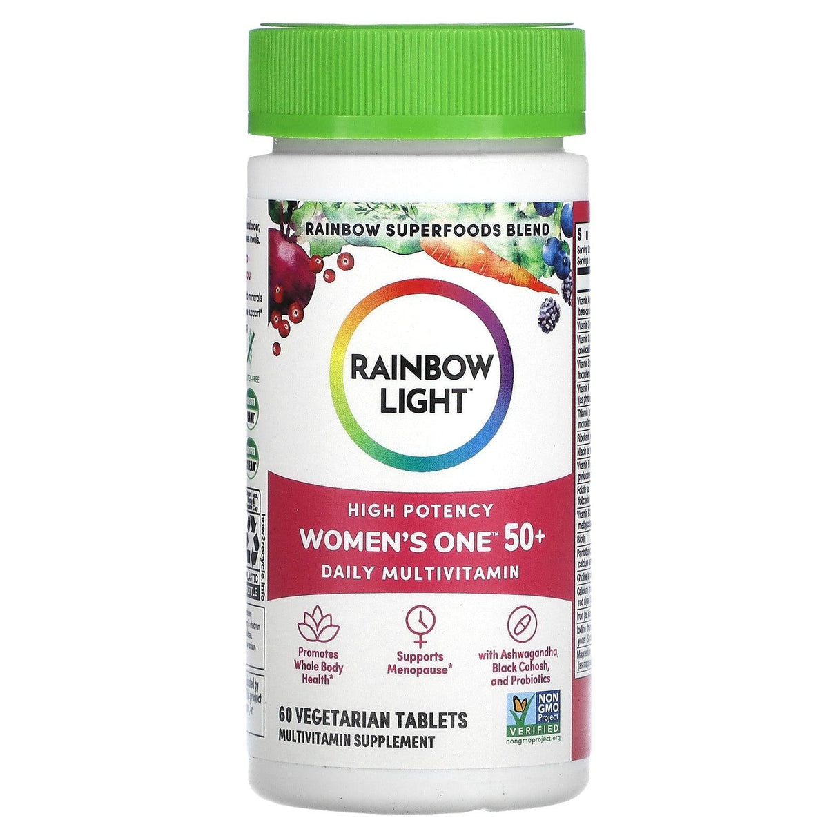 Rainbow Light, Women's One 50+, Daily Multivitamin, High Potency, 90 Vegetarian Tablets - Supply Center USA