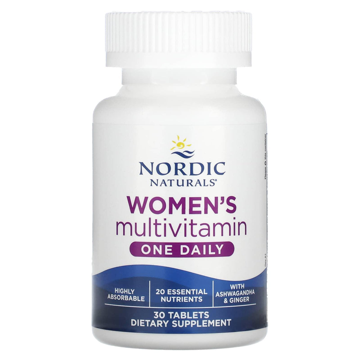 Nordic Naturals, Women's Multivitamin, One Daily, 30 Tablets - Supply Center USA