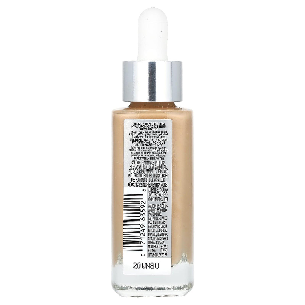 L'Oréal, True Match Nude, Hyaluronic Tinted Serum, 2-3 Light, 1 fl oz (30 ml) - Supply Center USA