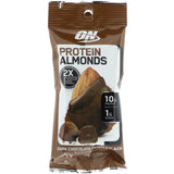 Optimum Nutrition, Protein Almonds, Dark Chocolate Truffle, 12 Packets, 1.5 oz (43 g) Each - Supply Center USA