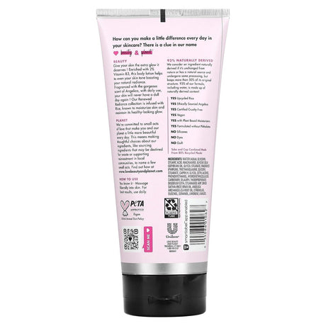 Love Beauty and Planet, Even & Glow Body Lotion, Renewed Radiance, Rice Oil & Angelica Essence, 8.6 fl oz (254 ml) - Supply Center USA