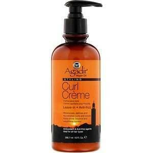 Agadir, Argan Oil, Styling Curl Creme, 10 fl oz (295.7 ml) - Supply Center USA