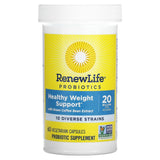 Renew Life, Probiotics, Healthy Weight Support, 60 Vegetarian Capsules - Supply Center USA