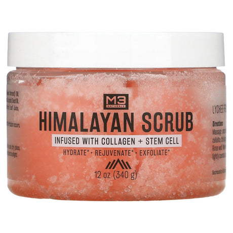 M3 Naturals, Himalayan Scrub, 12 oz (340 g) - Supply Center USA