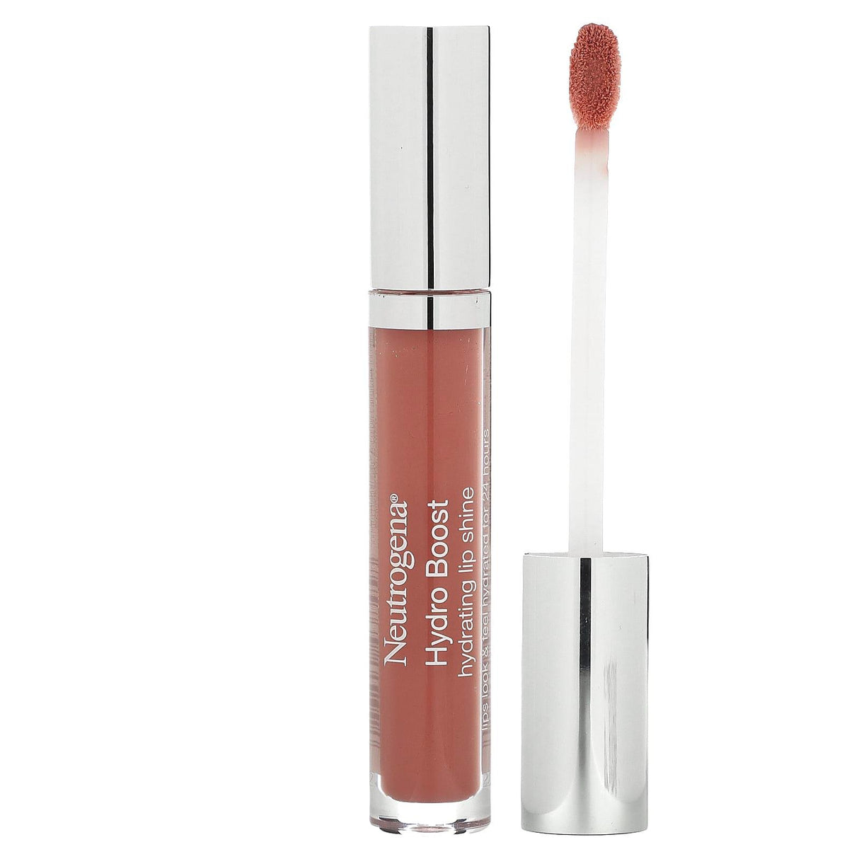 Neutrogena, Hydro Boost, Hydrating Lip Shine, Berry Brown, 0.1 oz (3 g) - Supply Center USA