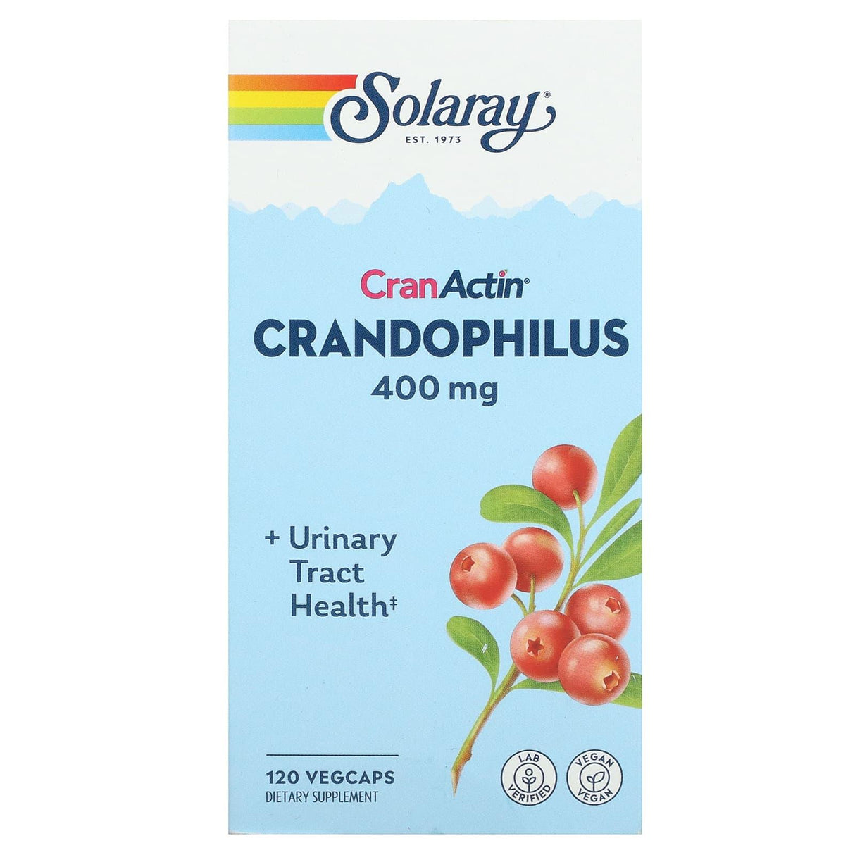 Solaray, CranActin, Crandophilus, 200 mg, 120 VegCaps - Supply Center USA