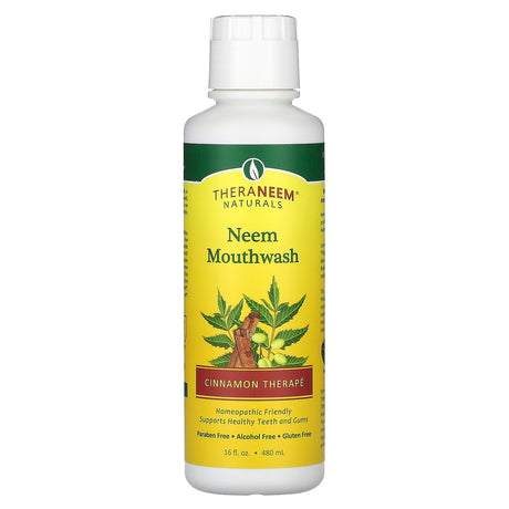 Organix South, Neem Mouthwash, Cinnamon Therapé, 16 fl oz (480 ml) - Supply Center USA