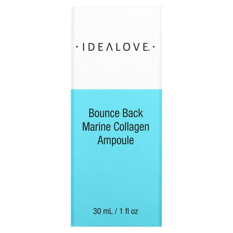 Idealove, Bounce Back, Marine Collagen Ampoule, 1 fl oz (30 ml) - Supply Center USA