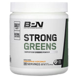 Bare Performance Nutrition, Strong Greens, Superfood Greens Powder, Pineapple Coconut, 7.7 oz (218 g) - Supply Center USA