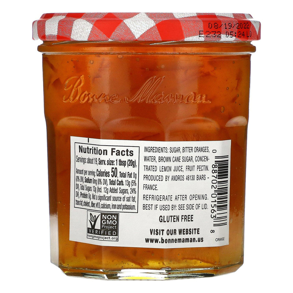 Bonne Maman, Orange Marmalade, 13 oz (370 g) - HealthCentralUSA