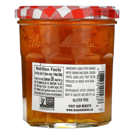 Bonne Maman, Orange Marmalade, 13 oz (370 g) - Supply Center USA