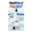 NeilMed, NasaDock Plus, Drying Stand with Sachets Storage, White, 1 NasaDock Plus Stand - Supply Center USA