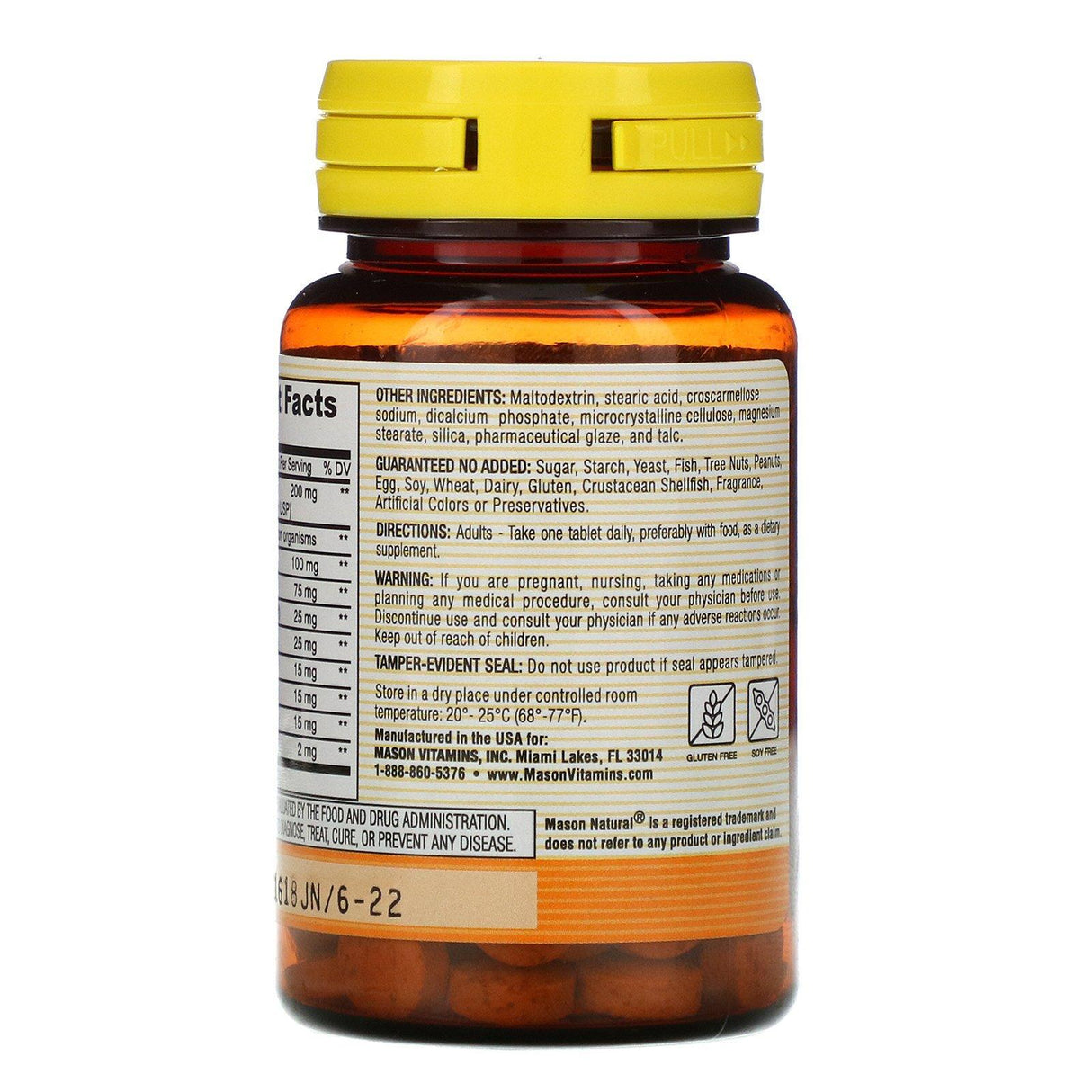 Mason Natural, Digestive Enzymes, 90 Tablets - HealthCentralUSA