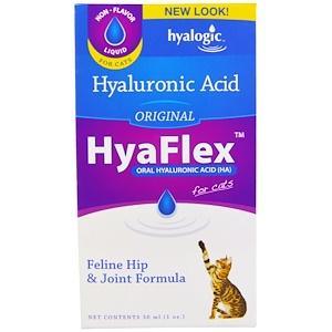 Hyalogic, HyaFlex for Cats, Oral Hyaluronic Acid (HA), Original, 1 oz (30 ml) - Supply Center USA