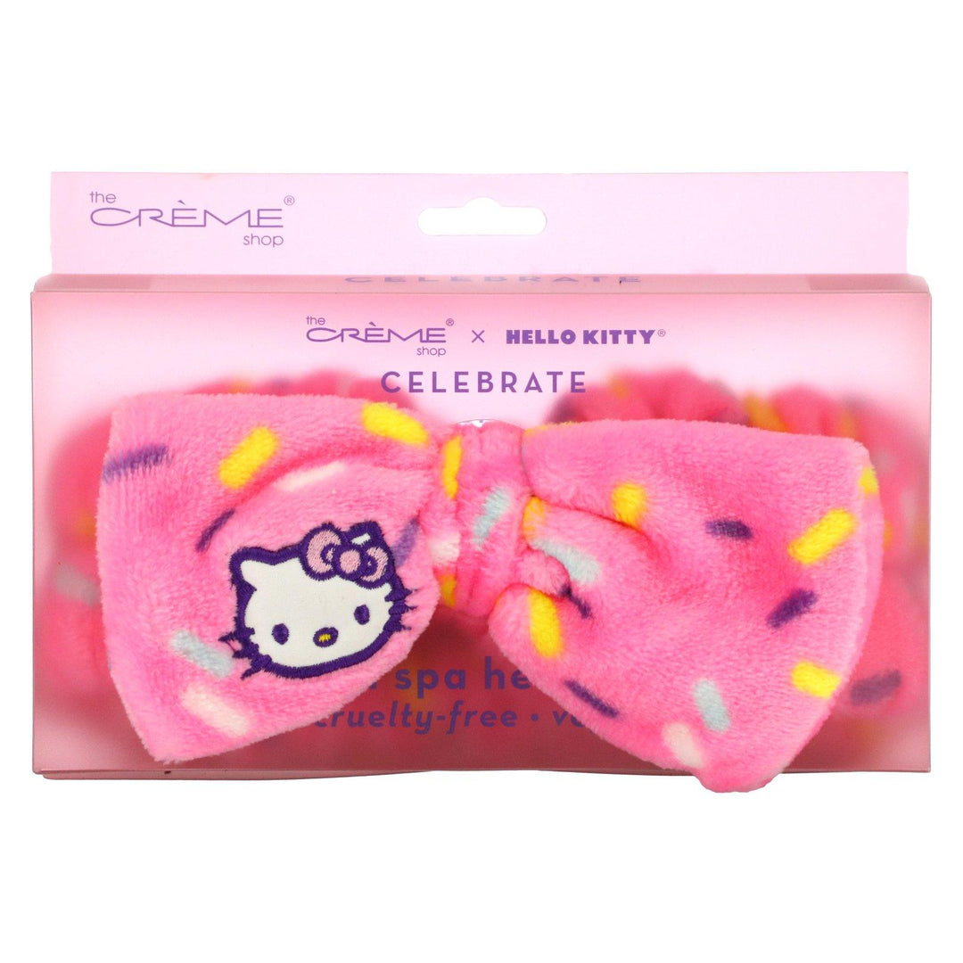 The Creme Shop, Hello Kitty Plush Spa Headband, Celebrate, 1 Count - HealthCentralUSA