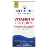 Nordic Naturals, Vitamin B Complex, 45 Capsules - Supply Center USA