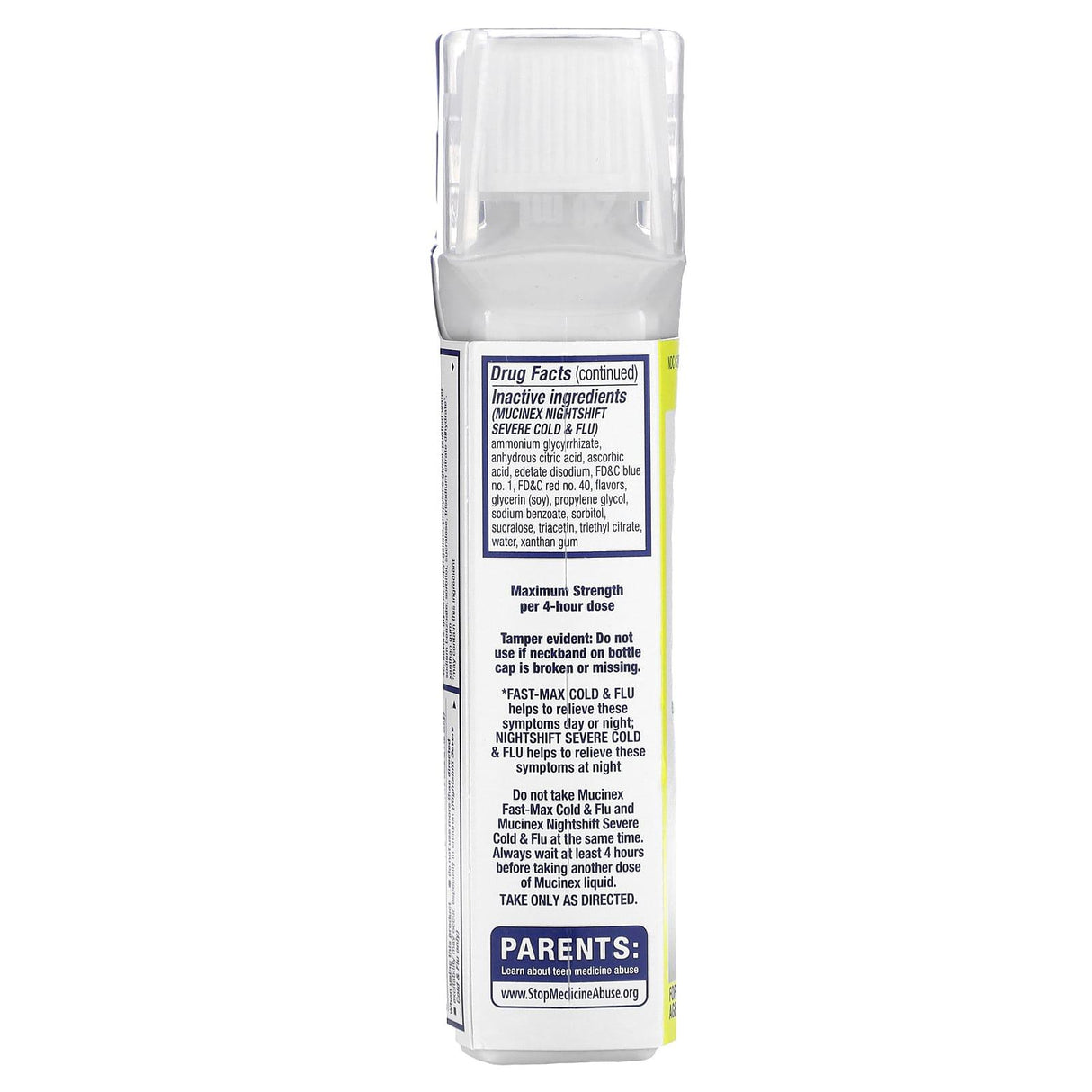 Mucinex, Day & Night Cold & Flu Pack, Maximum Strength, For Ages 12+, 2 Bottles, 6 fl oz (180 ml) Each - Supply Center USA