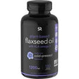 Sports Research, Flaxseed Oil with Plant Based Omega-3, 1,200 mg, 180 Veggie Softgels - Supply Center USA