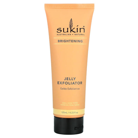 Sukin, Jelly Exfoliator, Brightening, 4.23 fl oz (125 ml) - Supply Center USA