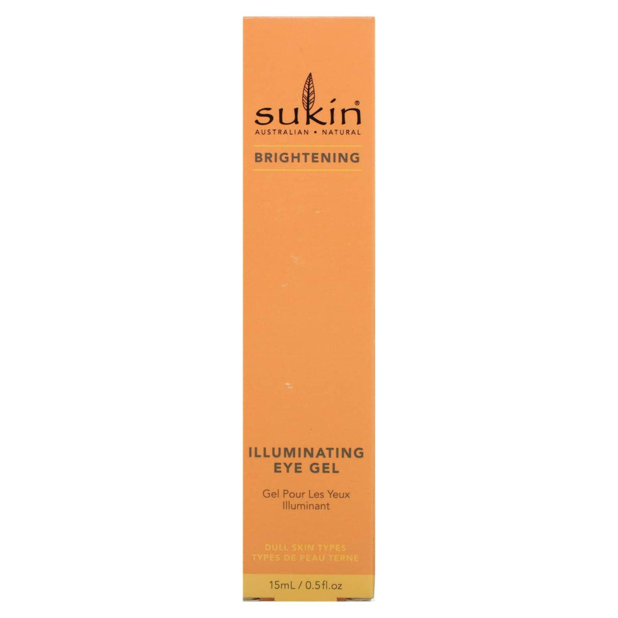 Sukin, Illuminating Eye Gel, Brightening, 0.5 fl oz (15 ml) - Supply Center USA