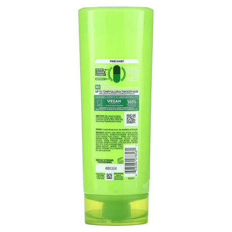 Garnier, Thickening Conditioner, Grow Strong + Biotin-C, 11.3 fl oz (334 ml) - Supply Center USA