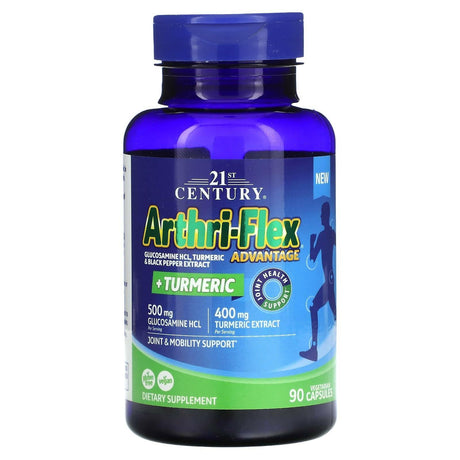 21st Century, Arthri-Flex Advantage + Turmeric, 90 Vegetarian Capsules - Supply Center USA