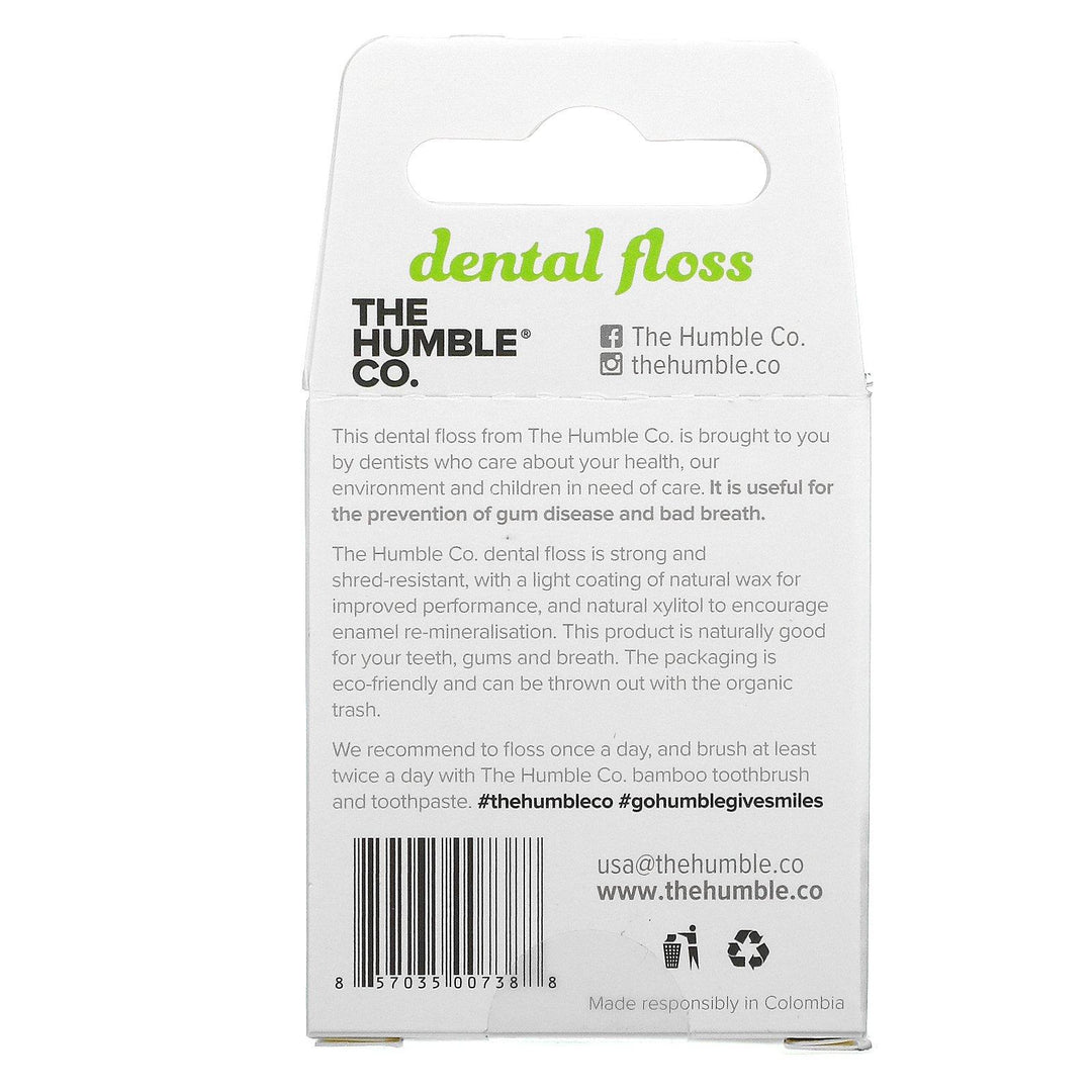 The Humble Co., Dental Floss, Fresh Mint, 55 Yds (50 m) - HealthCentralUSA