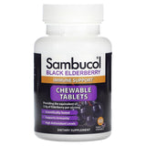 Sambucol, Black Elderberry, Immune Support, 60 Chewable Tablets - Supply Center USA