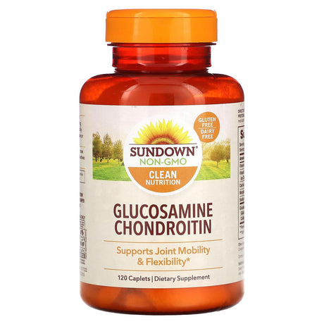 Sundown Naturals, Glucosamine Chondroitin, 120 Caplets - Supply Center USA