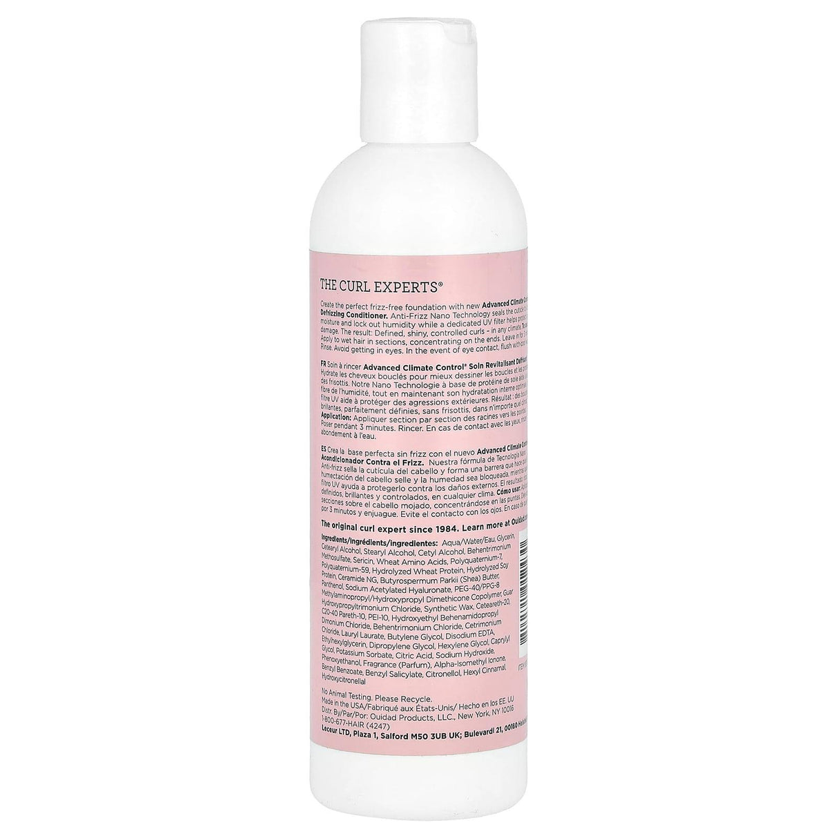 Ouidad, Advanced Climate Control®, Defrizzing Conditioner, All Curl Types, 8.5 fl oz (250 ml) - Supply Center USA