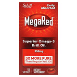 Schiff, MegaRed, Superior Omega-3 Krill Oil, 350 mg, 130 Softgels - Supply Center USA