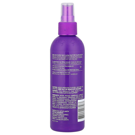 Aussie, Total Miracle, Detangling Spray with Apricot & Australian Macadamia Oil, 8 fl oz (236 ml) - Supply Center USA