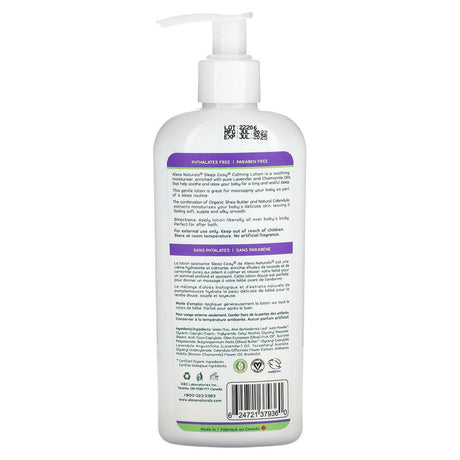 Aleva Naturals, Sleep Easy Calming Lotion, 8 fl oz (240 ml) - Supply Center USA