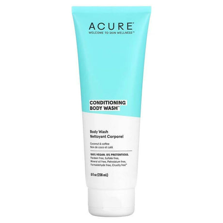 ACURE, Conditioning Body Wash, Coconut & Coffee, 8 fl oz (236 ml) - Supply Center USA