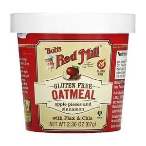 Bob's Red Mill, Oatmeal Cup, Apple Pieces and Cinnamon, 2.36 oz (67 g) - Supply Center USA