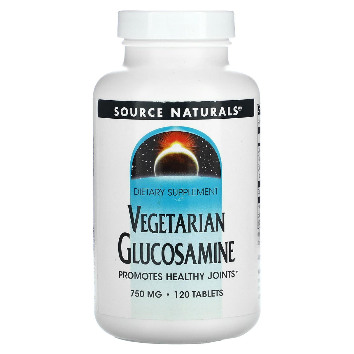 Source Naturals, Vegetarian Glucosamine, 750 mg, 120 Tablets - Supply Center USA