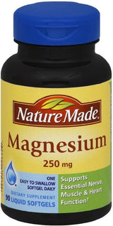 Nature Made Magnesium Oxide 250 Mg, Dietary Supplement for Muscle, Heart, Bone and Nerve Health Support, 200 Tablets, 200 Day Supply - Supply Center USA