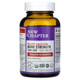 New Chapter, Plant Calcium, Bone Strength, Take Care, 60 Vegetarian Slim Tablets - Supply Center USA