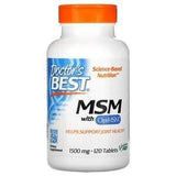 Doctor's Best, MSM with OptiMSM, 1,500 mg, 120 Tablets - Supply Center USA