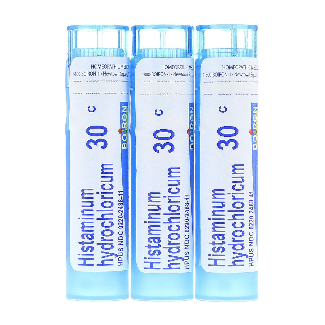 Boiron, Single Remedies, Histaminum 30C, Allergy Relief, 3 Tubes, Approx. 80 Quick-Dissolving Pellets Per Tube - HealthCentralUSA