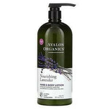 Avalon Organics, Hand & Body Lotion, Nourishing Lavender, 32 oz (907 g) - Supply Center USA