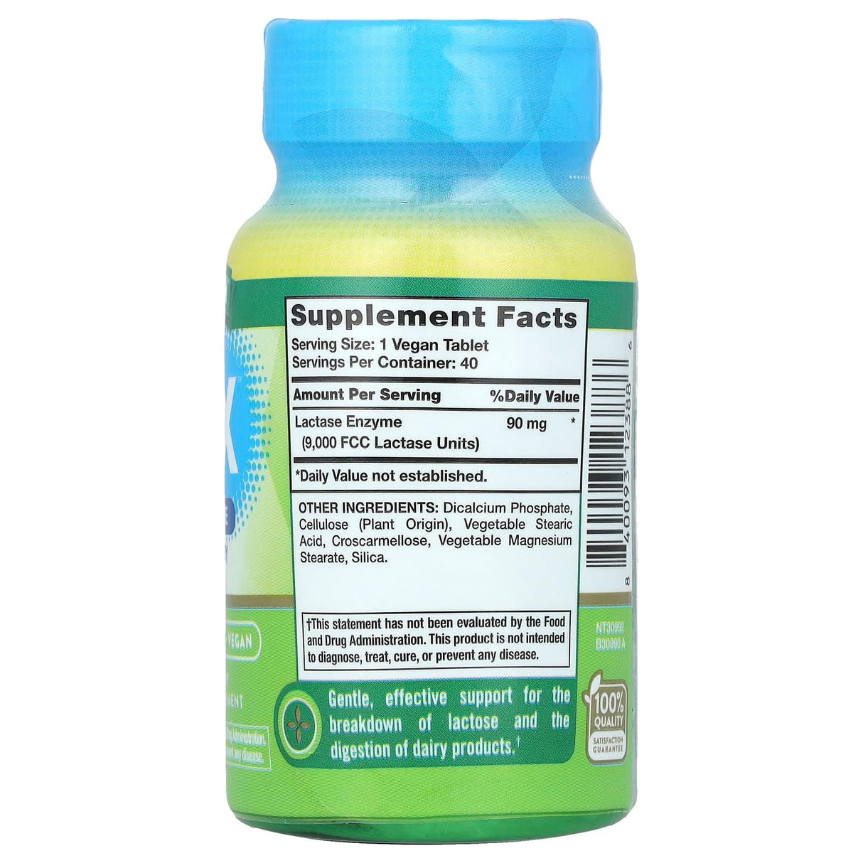 Nature's Truth, Fast Acting Lactose Digest X™ Complete, 40 Tablets - Supply Center USA