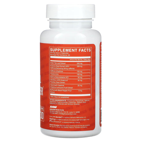 Raw Sport Supplement Company LLC, Essential Fat Burner, 60 Vegetarian Capsules - Supply Center USA