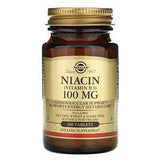 Solgar, Niacin (Vitamin B3), 100 mg, 100 Tablets - Supply Center USA