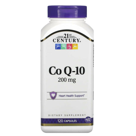 21st Century, CoQ10, 200 mg, 120 Capsules - Supply Center USA