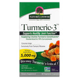 Nature's Answer, Turmeric-3, 90 Vegetarian Capsules - Supply Center USA