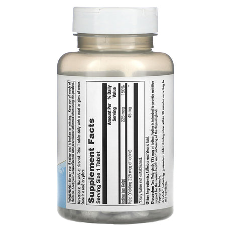 KAL, Kelp, 250 Tablets - Supply Center USA