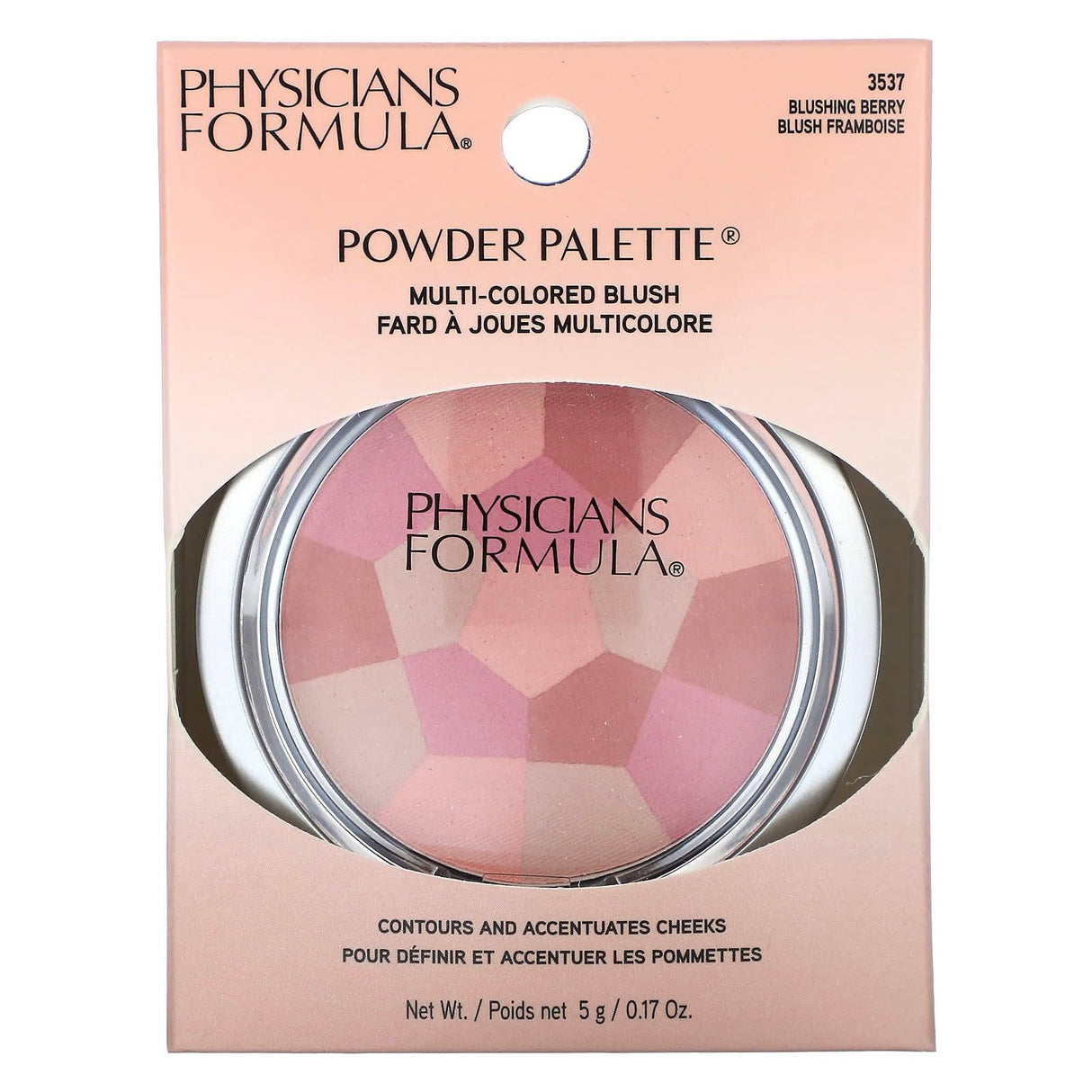 Physicians Formula, Powder Palette, Multi-Colored Blush, Blushing Berry, 0.17 oz (5 g) - Supply Center USA